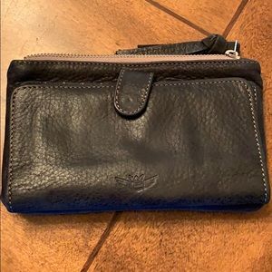 Like new Consuela soft black leather wallet